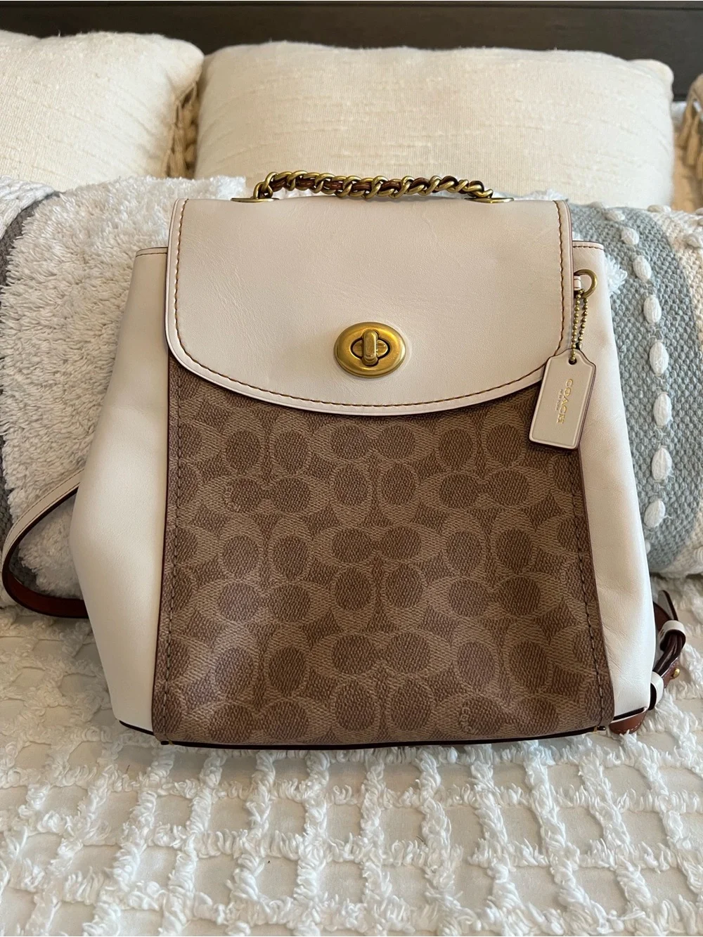 Coach Signature Backpack